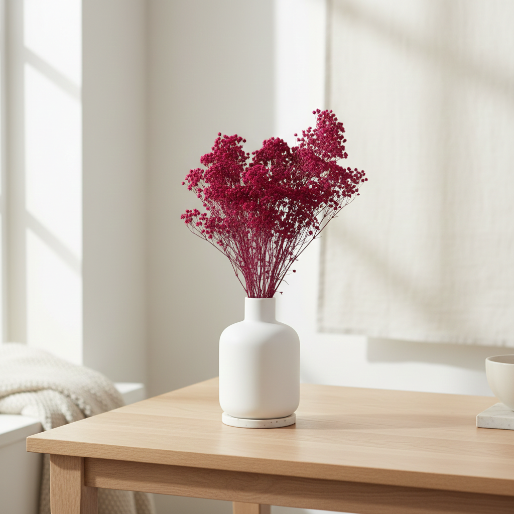 Sušený Broom Bloom Erika - elegantní přírodní doplněk pro dekorace